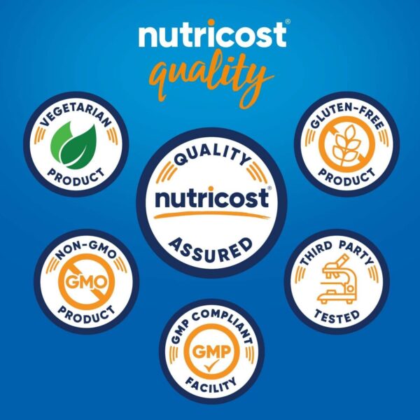 Cápsulas Magnesium+ de Nutricost para salud y bienestar