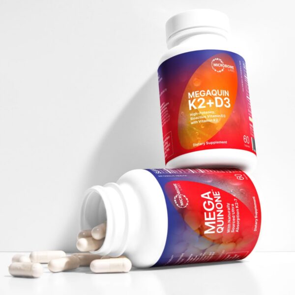 Version 1.0.0 Cápsulas MegaQuinD3 + K2 en frasco