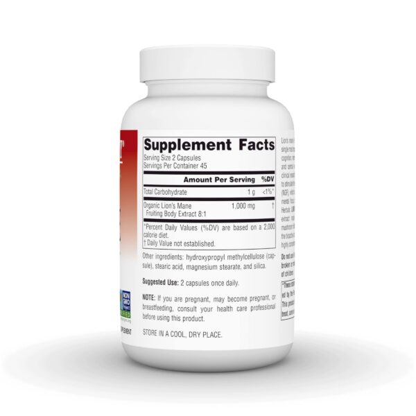 Cápsulas melena de león Planetary Herbals 1000mg