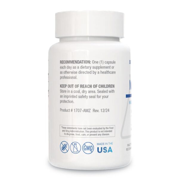 Cápsulas Mg-Zyme magnesio alta absorción Biotics Research