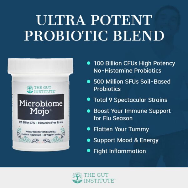 Version 1.0.0 Capsulas Microbiome Mojo alta potencia