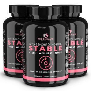 Cápsulas mio-inositol y d-chiro inositol para fertilidad femenina