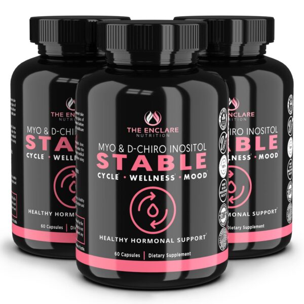 Cápsulas mio-inositol y d-chiro inositol para fertilidad femenina