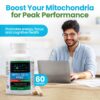 Cápsulas de Mito Cell PQQ para energía y cognición