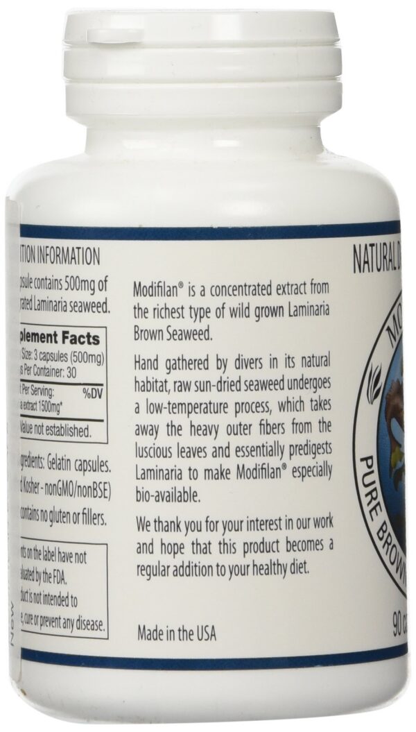 Cápsulas Modifilan extracto concentrado Lainaria japonica