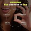 Cápsulas de multivitaminas Mela Daily Essentials para melanadas