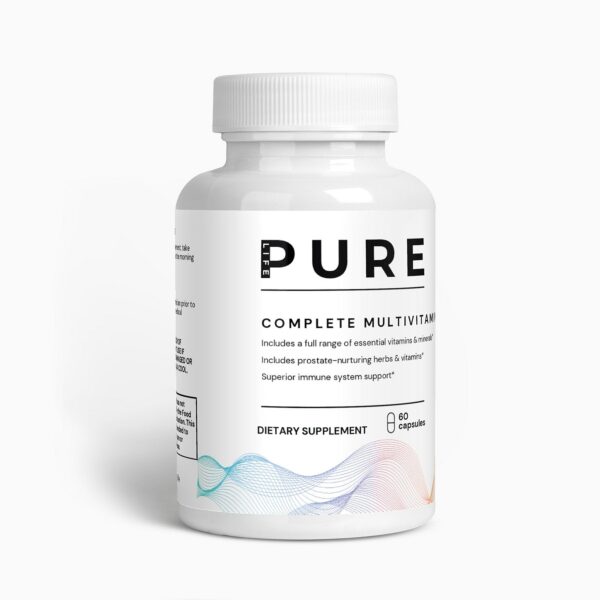 Cápsulas multivitamínicas PURE LIFE 60 unidades.