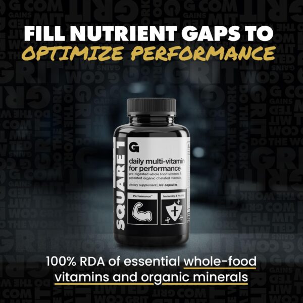 Cápsulas multivitamínicas Square 1