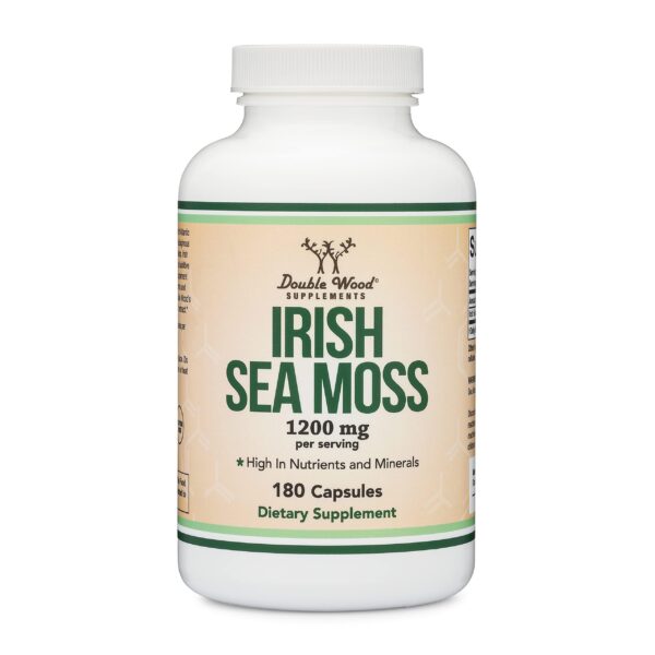 Cápsulas de Musgo de Mar fabricadas en EE. UU.