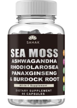 Cápsulas de musgo marino orgánico SAHAK