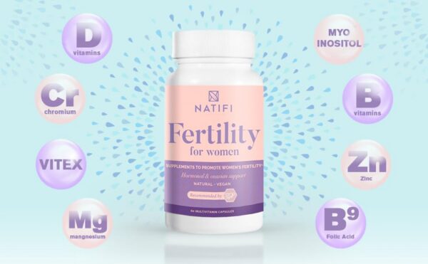 Version 1.0.0 Cápsulas Natifi para fertilidad femenina y equilibrio hormonal