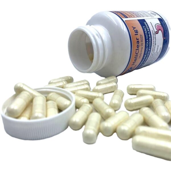 Cápsulas NATRIVIGA sin gluten con inmunoglobulina para bienestar