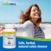 Cápsulas Natural Cleanse para detox y función saludable del colon