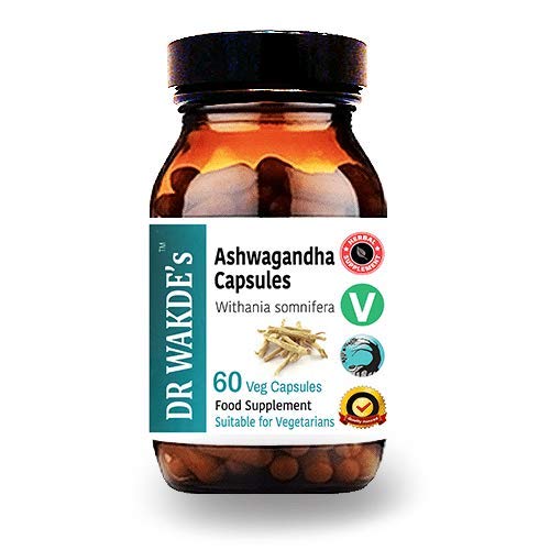 Cápsulas naturales de ashwagandha DR WAKDE'S 60 veganas