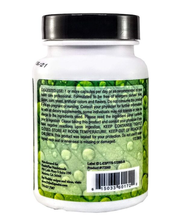 Cápsulas naturales Dr. Joe's extracto cúrcuma raíz