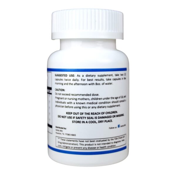 Cápsulas naturales Herbs SRA para función venosa y circulación