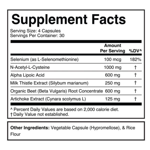 Cápsulas naturales para hígado y vesícula Divine Health
