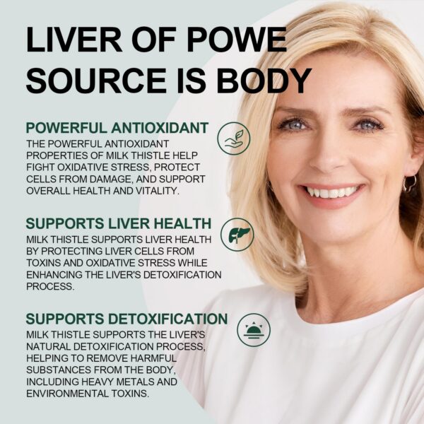 Cápsulas naturales JulyDeer cardo mariano y cúrcuma