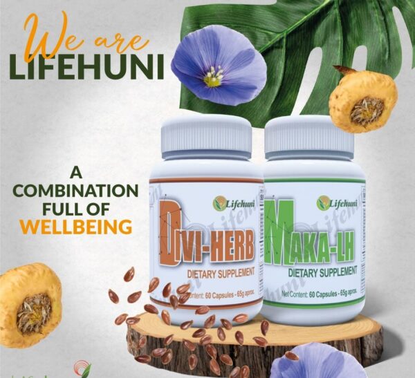 Cápsulas naturales Lifehuni energía y tránsito intestinal