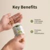 Cápsulas naturales para limpieza y detox hepático
