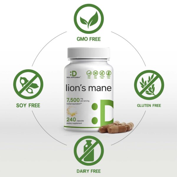 Version 1.0.0 Cápsulas naturales melena de león para salud cerebral