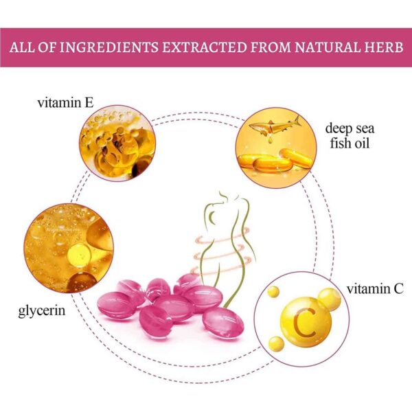 Cápsulas naturales para reparación y restauración vaginal