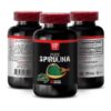 Cápsulas naturales de espirulina para energía y bienestar