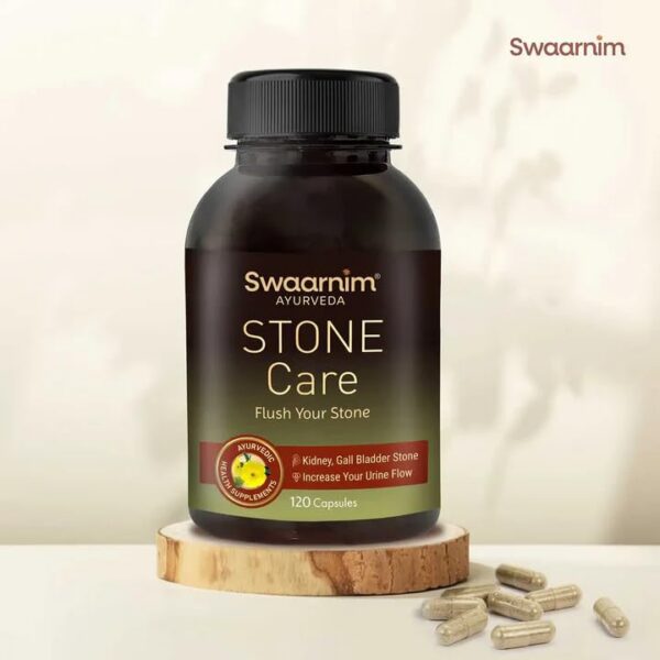Cápsulas naturales del suplemento Swaarnim Stone Care