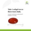Version 1.0.0 Softgels Terry Naturally BosMed para salud bronquial y pulmonar