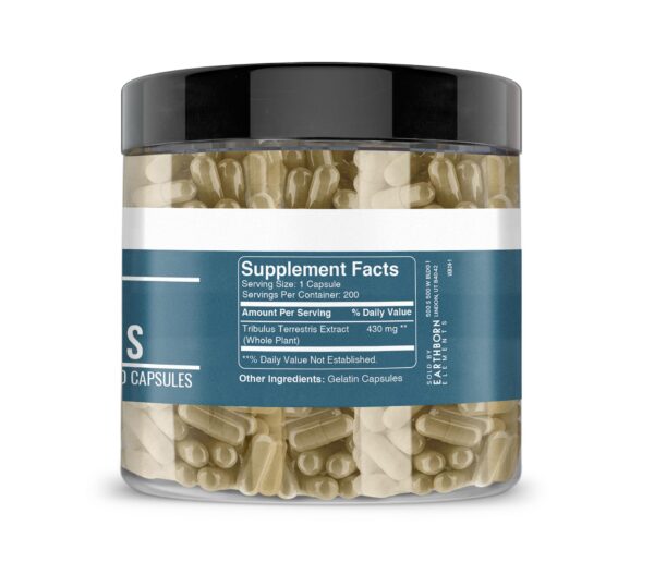 Cápsulas naturales Tribulus Terrestris Earthborn Elements