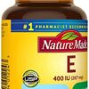 Cápsulas Nature Made Vitamina E 400 UI origen vegetal