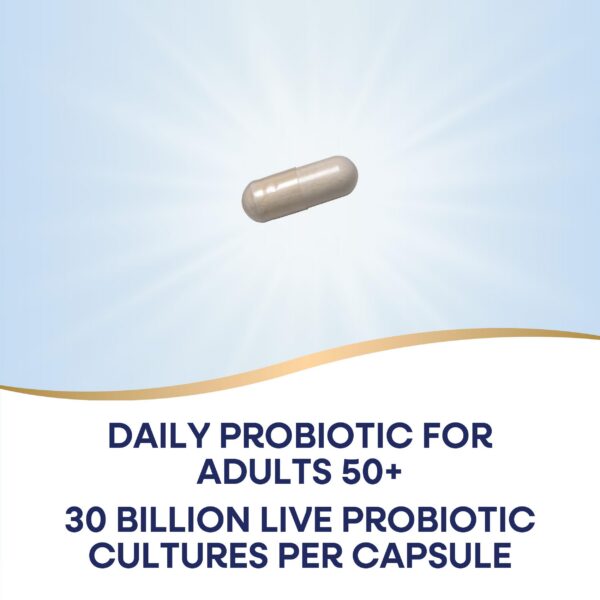Capsulas Nature's Way Fortify 50+ probiótico para salud digestiva