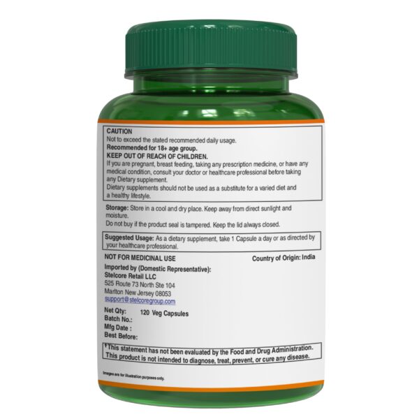 Cápsulas de Neem Pure Nutrition en primer plano