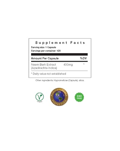 Cápsulas de neem para salud digestiva y cutánea