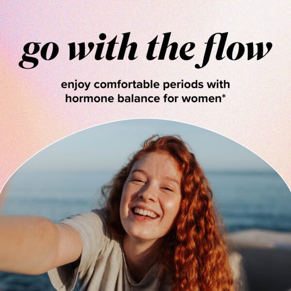 Cápsulas no OGM para alivio de síntomas PMS femenino