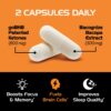 Cápsulas nootropicas Real Ketones para energia mental