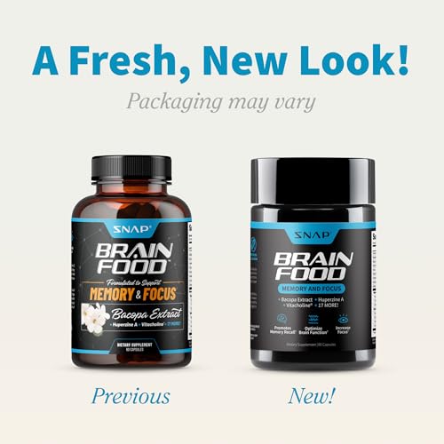 Cápsulas nootrópicas Snap Supplements para memoria y concentración
