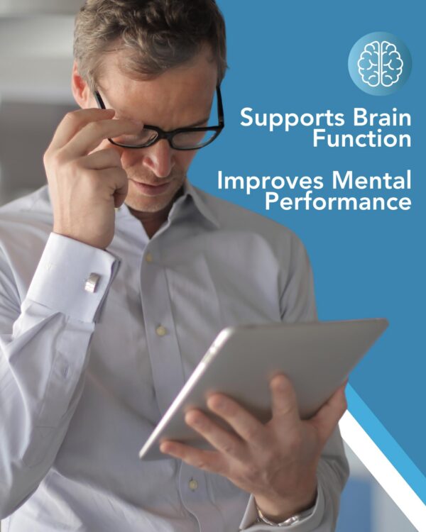 Cápsulas del suplemento NuClarity para enfoque y memoria