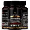 Cápsulas NUETONHEALTH Shilajit Himalayo y hierbas para energía y enfoque
