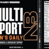 Cápsulas NutraBio Multisport vitaminas para hombres