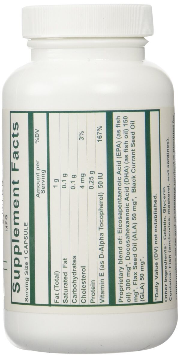 Cápsulas Nutri-West Omega-3 para adultos salud cardiovascular