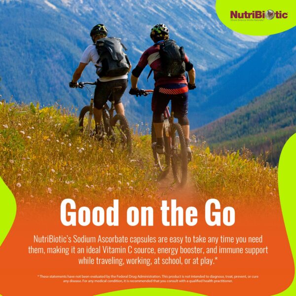 Cápsulas NutriBiotic Vitamina C alcalinizada