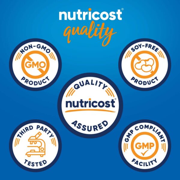 Cápsulas Nutricost enzimas para digestión saludable