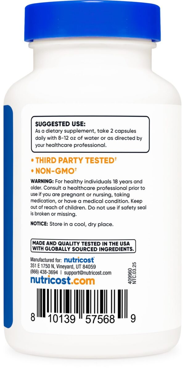 Cápsulas Nutricost musgo marino irlandés presentadas