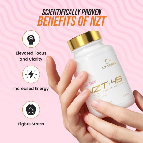 Capsulas NZT-48 para memoria y enfoque mujeres