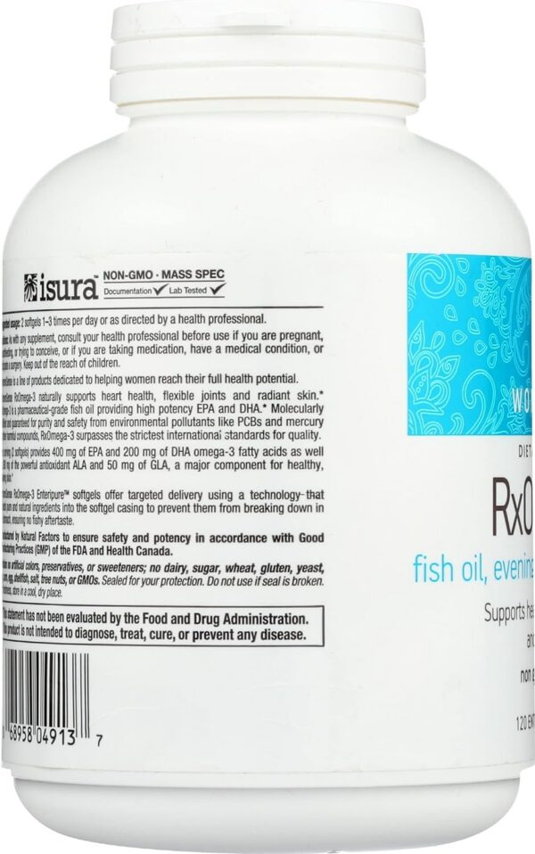 Cápsulas omega-3 para salud del corazón y articulaciones