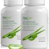 Cápsulas orgánicas AloeCure aloe vera 60 cápsulas 2 botellas