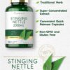 cápsulas ortiga picante Carlyle para antioxidantes y bienestar