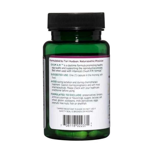 Cápsulas veganas para adultos Ovum A.M.