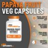Cápsulas de Papaya Extract